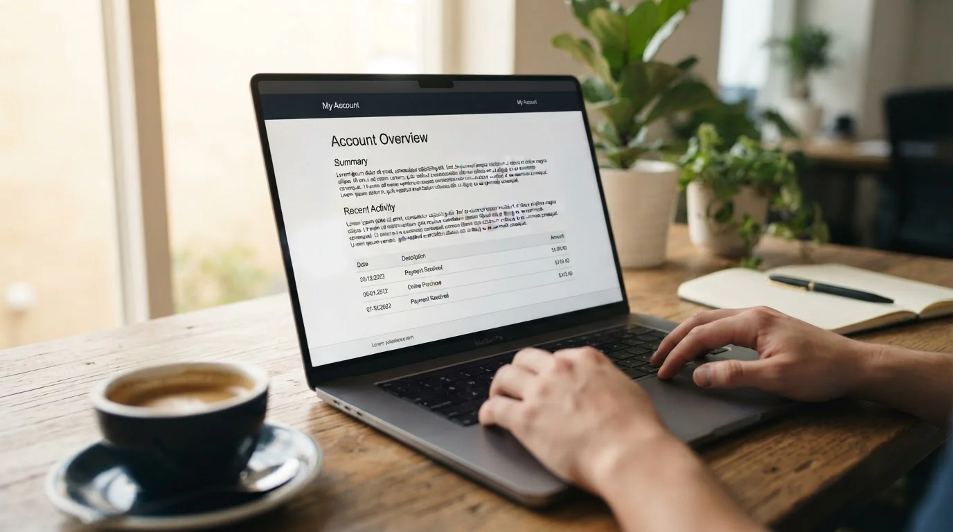 Legacy banking information page displaying archived payment method documentation