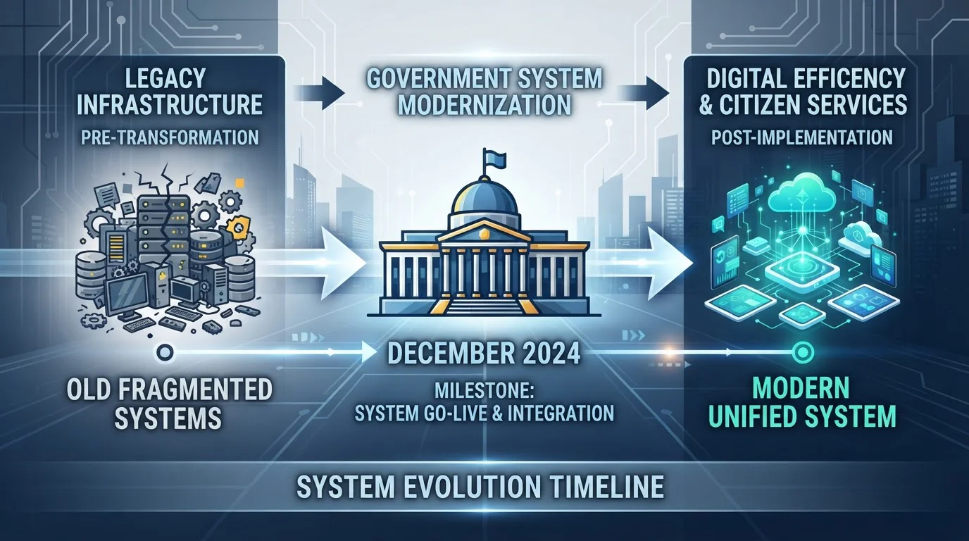 Timeline infographic showing Curaçao licensing reform from old system to new OGL format