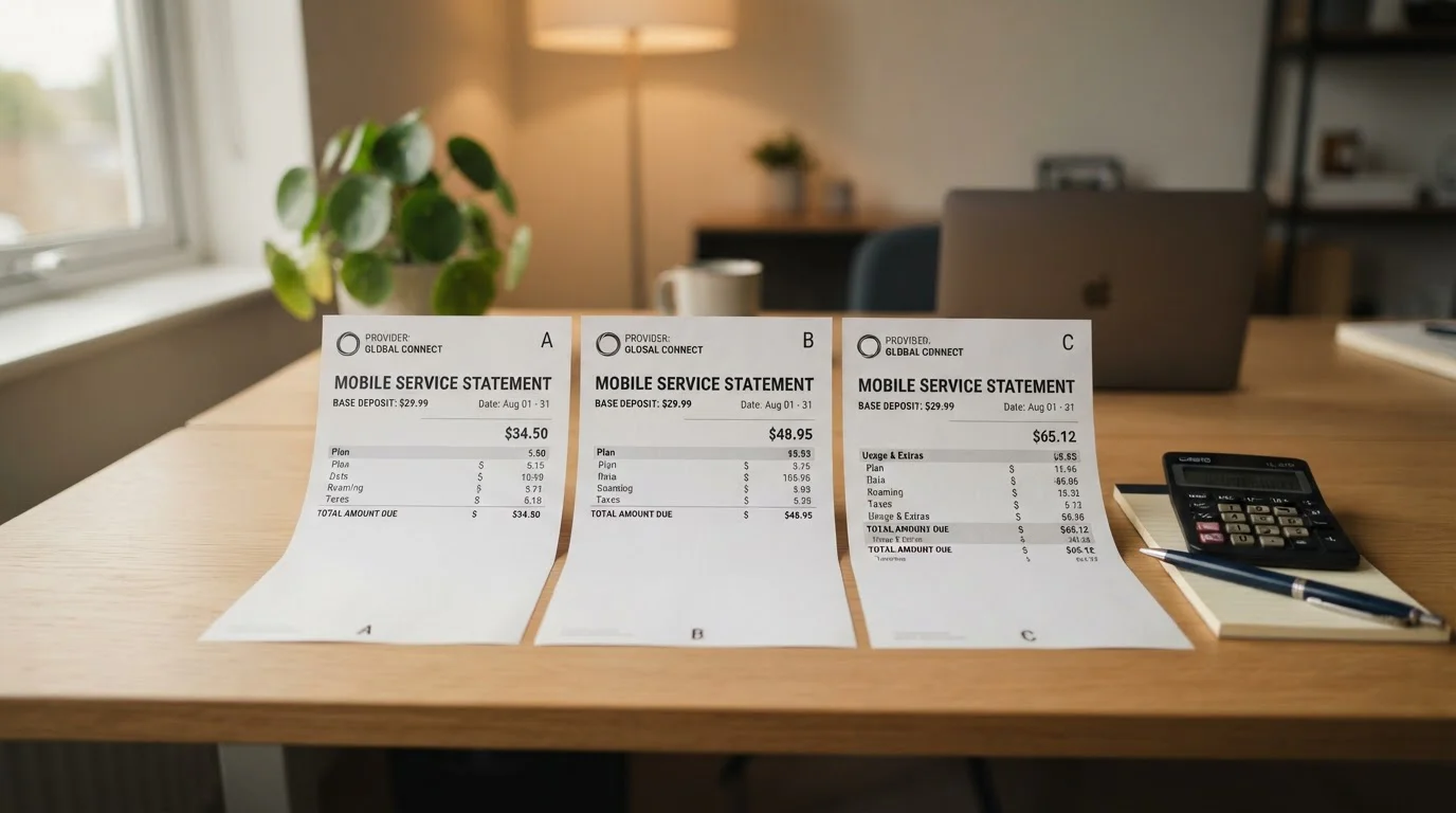 Infographic comparing three fee tiers for phone bill casino deposits in UK