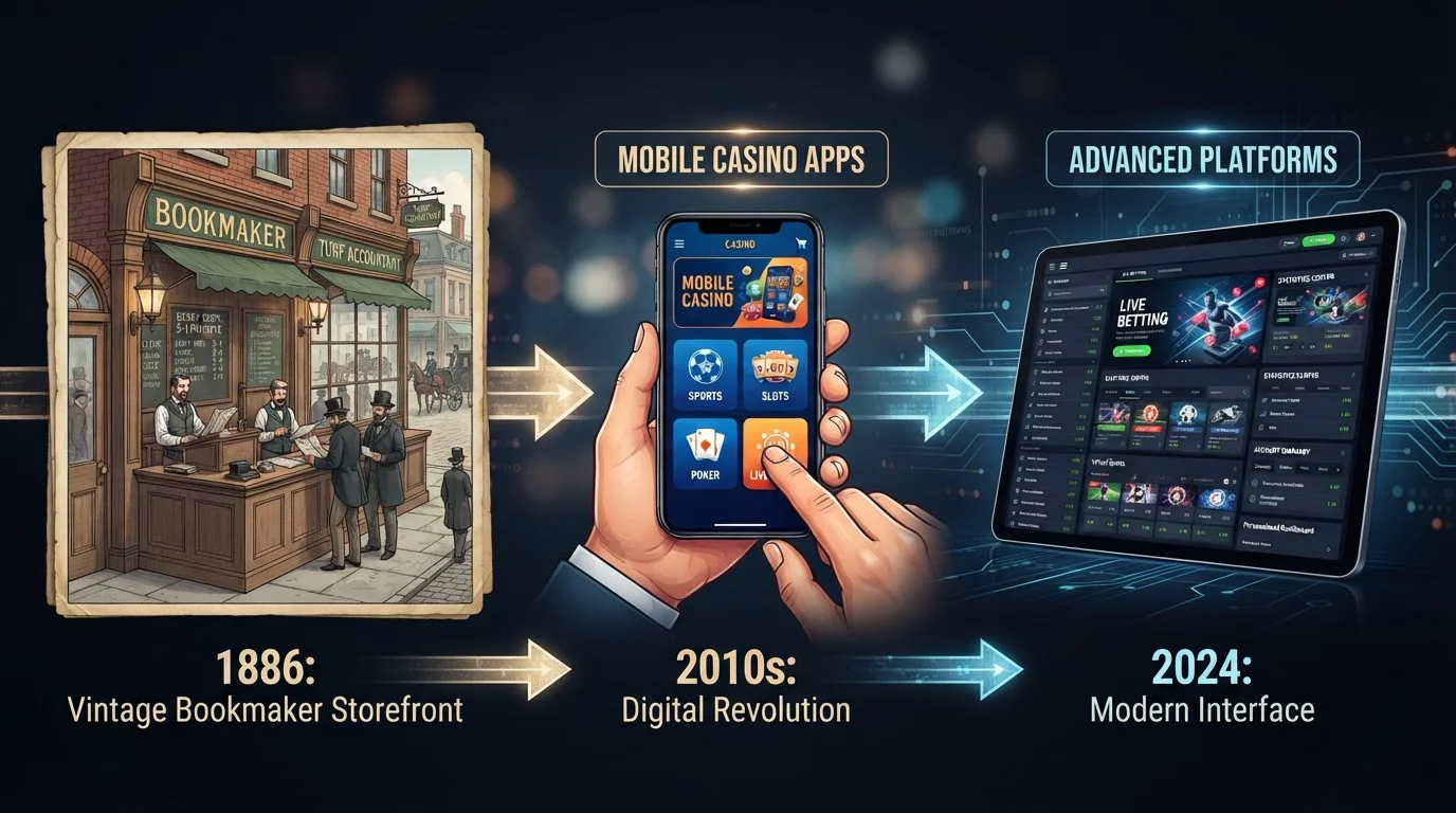 Timeline comparing legacy brands from 1886 vs digital-native 2010s vs new market entrants 2023-2024