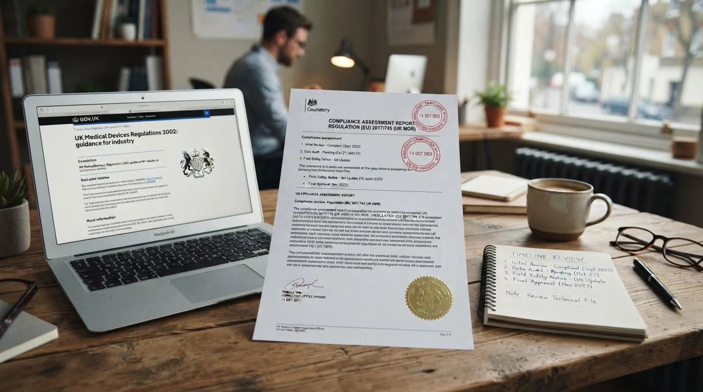 UK gambling regulation document showing 2026 updates