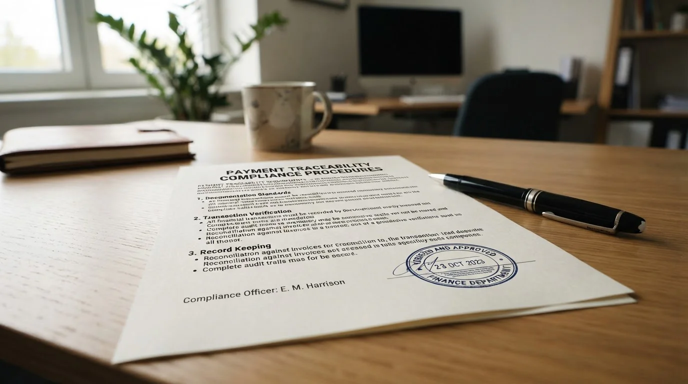 UK Gambling Commission official document with payment traceability requirements highlighted